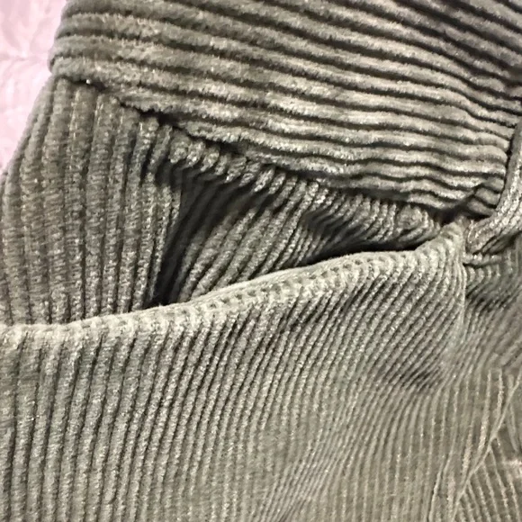 Tailor B. Moss Deep Green Corduroy Mini Skirt - Picture 3 of 8